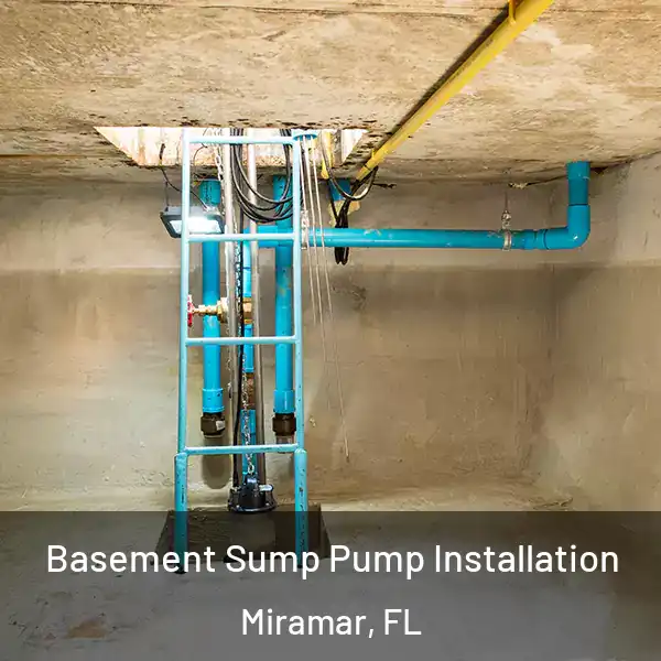  Basement Sump Pump Installation Miramar, FL