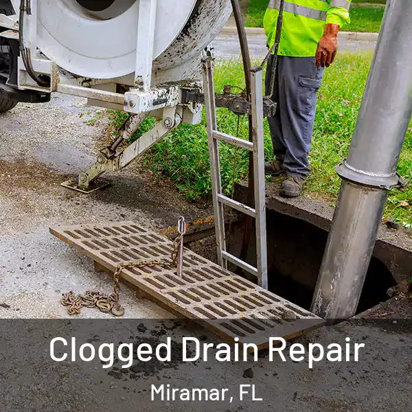  Clogged Drain Repair Miramar, FL