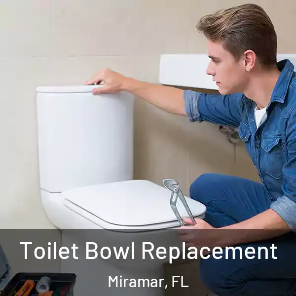  Toilet Bowl Replacement Miramar, FL